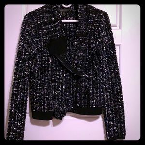 Bcbg tweed  look a like sweater